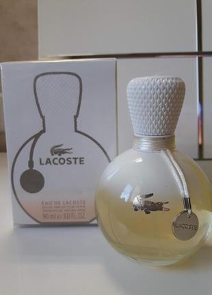 Lacoste eau de lacoste pour femme 90 ml1 фото