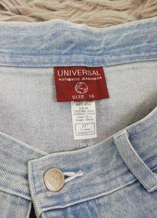 Universal authentic jeanswear юбка джинсовая3 фото