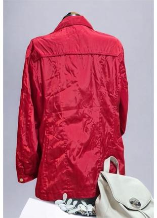 Красная демисезонная куртка ветровка silmar fashow2 фото