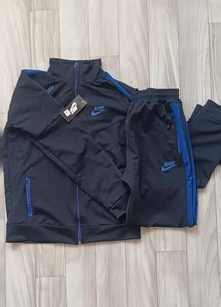 Мужской спортивный костюм без капюшона с карманами members nike2 фото