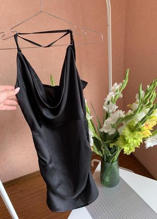 Шелковое платье, платье стиль белья