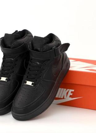 Мужские кроссовки nike air force 1 high black 43-44