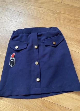 Юбка юбка в школу на рост 122-128