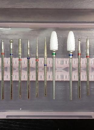 Набір насадок для манікюру (13 шт)