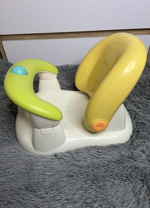 Детское сиденье для купания имеет два положения