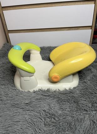 Детское сиденье для купания имеет два положения