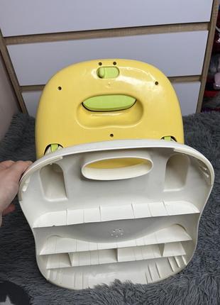 Детское сиденье для купания имеет два положения