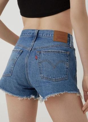 Джинсовые шорты levis3 фото