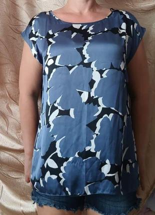 Блуза женская шелковая, 54-581 фото