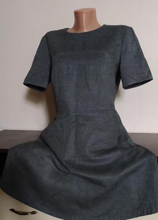 Шерстяное платье платье от zara3 фото