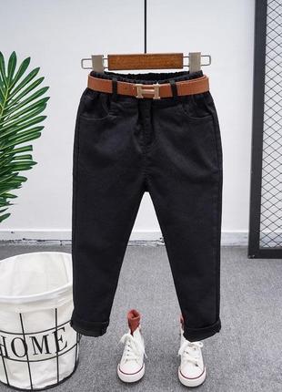 Стильные брюки и ремень1 фото