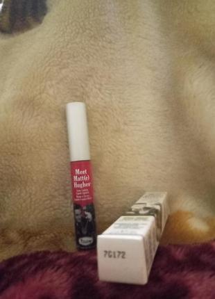 Супер помада balm meet matt(e) hughes красная