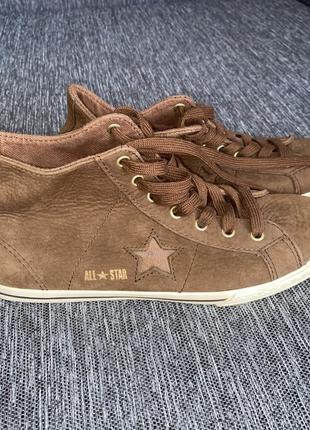 Кеди converse коричневі6 фото