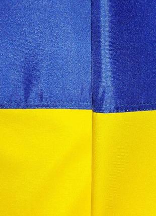 90х140см атлас прапор україни3 фото