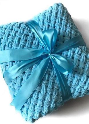 Дитячий пледик ручної роботи. 85×85см