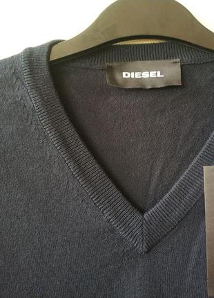 Чоловічий легкий пуловер k-bentilogo maglia   diesel італія оригінал6 фото