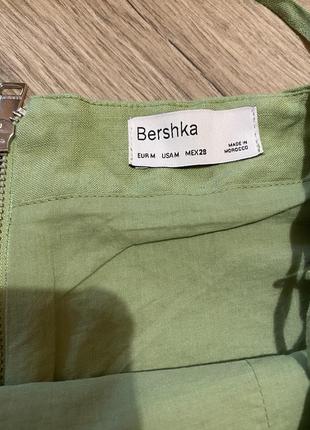 Bershka льняная юбка m2 фото