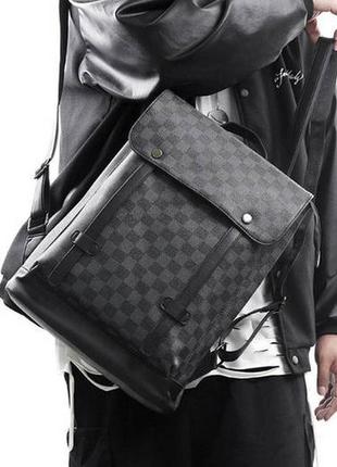 Большой женский рюкзак на плече модный и стильный рюкзачок для девушек