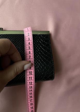 Сумочка черная вечерняя клатч