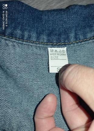 Стильный джинсовый пиджак7 фото