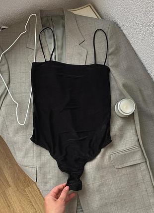 🖤идеальный базовый черный боди в сеточку от missguided😍