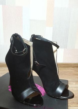 Туфли женские нат. замша, 23 см