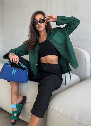 Рубашка куртка loewe джинсовая