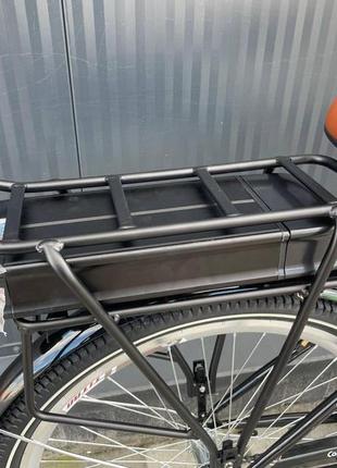 Електровелосипед 26" cubic-bike з акумулятором у багажнику "polermo" 500 w 10ah 48v10 фото