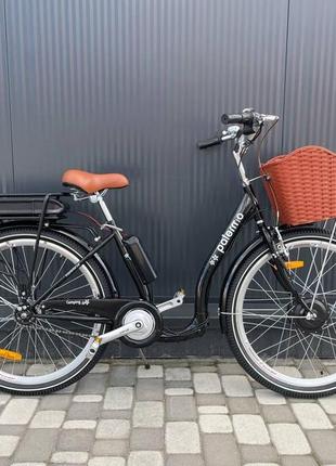 Електровелосипед 26" cubic-bike з акумулятором у багажнику "polermo" 500 w 10ah 48v2 фото