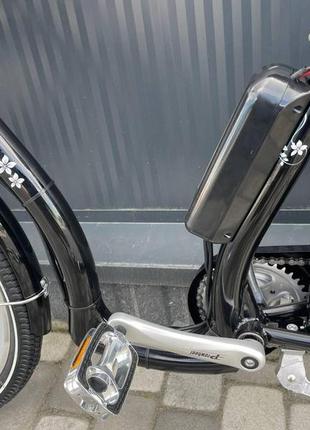 Електровелосипед 26" cubic-bike з акумулятором у багажнику "polermo" 500 w 10ah 48v8 фото