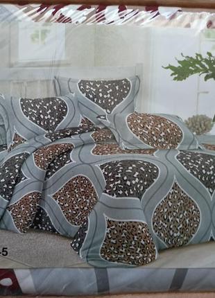 Постельный набор бязь двуспальный сердечка