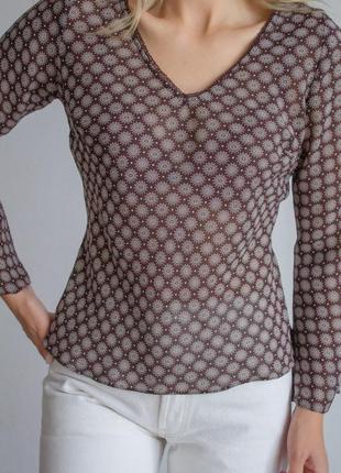 Anne brooks кофта блуза вискозная в стиле хиппи2 фото