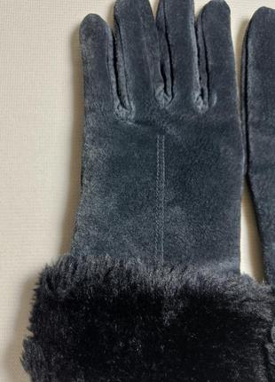 Замшевые перчатки . перчатки женские замшевые. замшевые теплые перчатки2 фото