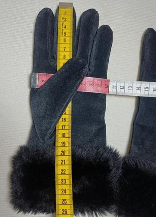 Замшевые перчатки . перчатки женские замшевые. замшевые теплые перчатки5 фото