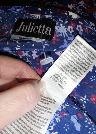 Яркое платье-туника-трапеция в цветочный принт,мега батал,julietta,германия9 фото