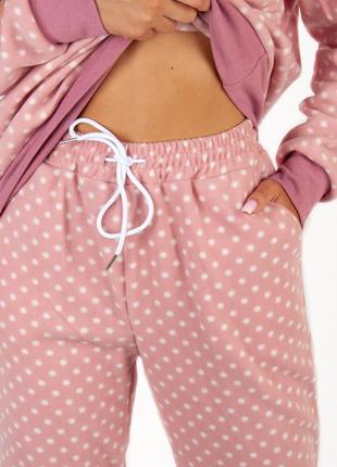 Тепла піжама на флісі, теплая пижама на флисе, флисовая пижама, флісова піжама4 фото