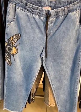 Новые роскошные джинсы роскошного размера
