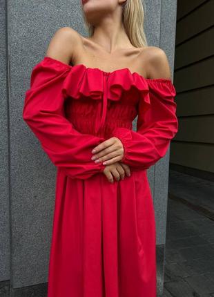 Стильное классическое классное красивое хорошенькое удобное модное трендовое простое платье платье красная черная5 фото