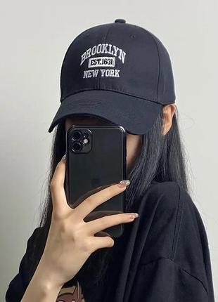 Кепка кепочка бейсболка картуз стильна модна нова new york brooklyn нова 3