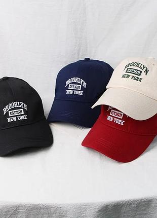 Кепка кепочка бейсболка картуз стильна модна нова new york brooklyn нова 4