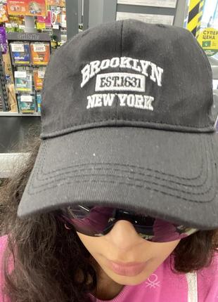 Кепка кепочка бейсболка картуз стильна модна нова new york brooklyn нова6 фото
