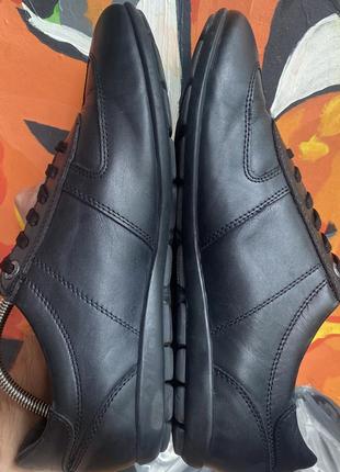 Levi’s кроссовки мокасины 41 размер кожаные чёрные оригинал8 фото