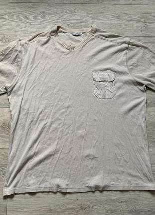 Футболка с карманом xl