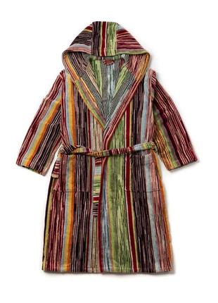 Missoni hooded robe мужской халат