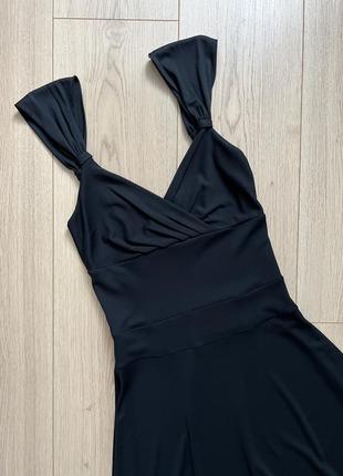 Чорна сукня міді moschino cheap&chic 🛍️1+1=3🛍️2 фото