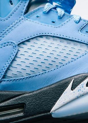 Кросівки nike air jordan 5 retro unc university blue оригінал