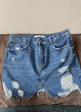 Джинсова юбка