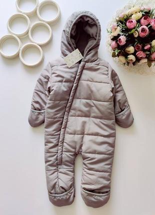 Новий комбінезон на флісі, синтепоні my baby зимовий осінь зима артикул: 16741