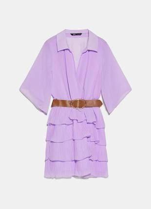 Бузкова сукня zara 2