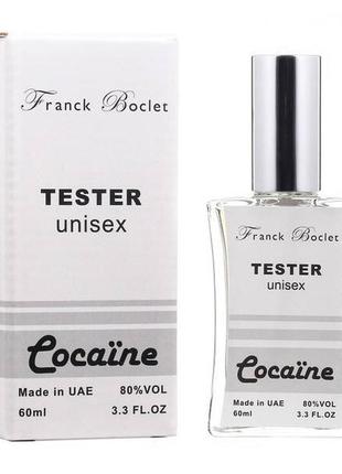 Тестер franck boclet cocaїne- провокационная композиция, подчеркивает женственность и мужество2 фото